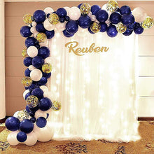 Load image into Gallery viewer, 109pcs/Set Navy Blue Night Blue Balloon Chain Ink Blue Series Balloon Set Birthday Party Decoration