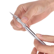 Load image into Gallery viewer, 13Pcs Carving Knife Craft Sculpture Paper Cutting Blade Precision Engraving Cutter Non-Slip Hand Tool DIY Art Hobby Repair Set