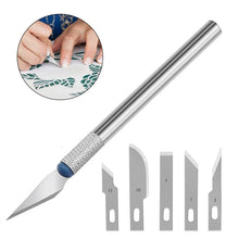 Load image into Gallery viewer, 13Pcs Carving Knife Craft Sculpture Paper Cutting Blade Precision Engraving Cutter Non-Slip Hand Tool DIY Art Hobby Repair Set