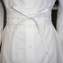 Load image into Gallery viewer, Elastic Lace Belt Female Luxury Clothing Design Belt Jeans Belt Female Wedding Belt