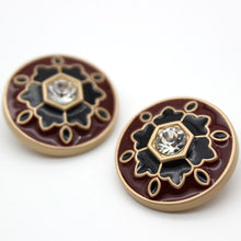Load image into Gallery viewer, 5pcs/Set Esstudio Retro Style Metal Button Suit Coat Overcoat Pearl Buttons Clothing Decorative Buttons