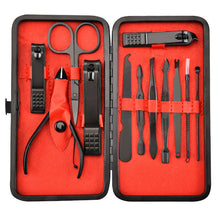 Load image into Gallery viewer, Manicure Care 18 Pieces Nail Beauty Tool Set Nail Clippers Nail Clippers Nail Scissor Set