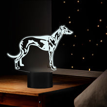 Load image into Gallery viewer, Colourful Touch Ambient Light Hound Shape Night Light Acrylic Kids Bedroom Lights
