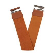 Load image into Gallery viewer, Fashion Womens Ladies Faux Leather Wide Elastic Buckle Thin Waist Belt Hot