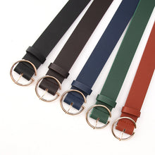 Load image into Gallery viewer, Belt Fashion Personalized Letter Alloy Buckle All-Matching Jeans with Skirt Decorative Belt