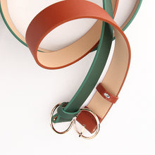 Load image into Gallery viewer, Belt Fashion Personalized Letter Alloy Buckle All-Matching Jeans with Skirt Decorative Belt