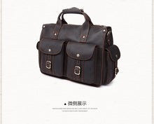 Load image into Gallery viewer, Men's business messenger bag 14 inch briefcase computer bag