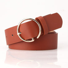Load image into Gallery viewer, Belt Fashion Personalized Letter Alloy Buckle All-Matching Jeans with Skirt Decorative Belt