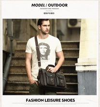 Load image into Gallery viewer, Men's business messenger bag 14 inch briefcase computer bag