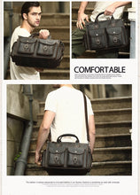 Load image into Gallery viewer, Men's business messenger bag 14 inch briefcase computer bag