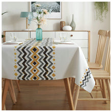 Load image into Gallery viewer, PVC Rectangular Tablecloth Printed Tablecloth Simple Dining Table Tablecloth