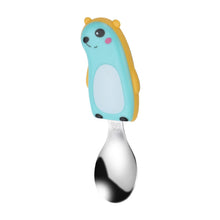 Load image into Gallery viewer, Set Cartoon Baby Spork Infant Creative Solid Food Tools Feeding Tableware