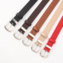 Load image into Gallery viewer, Girls' Belt Simple Student Belt with Jeans Clothing Decoration