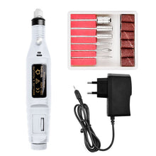 Load image into Gallery viewer, Manicure Implement Nail Mini Electric Nail Polisher Pen Type Electric Nail Grinder Exfoliating