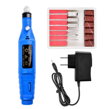 Load image into Gallery viewer, Manicure Implement Nail Mini Electric Nail Polisher Pen Type Electric Nail Grinder Exfoliating