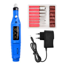 Load image into Gallery viewer, Manicure Implement Nail Mini Electric Nail Polisher Pen Type Electric Nail Grinder Exfoliating