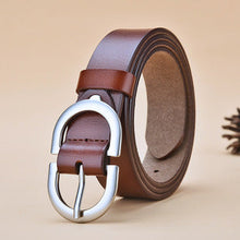 Load image into Gallery viewer, Spot Belt Genuine Leather Women's Belt Fashion All-Match Genuine Leather Pants Belt