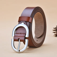 Load image into Gallery viewer, New Genuine Leather Belt Women's Super Hot All-Match Belt Women's Retro Easy Matching
