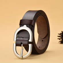 Load image into Gallery viewer, New Genuine Leather Belt Women's Super Hot All-Match Belt Women's Retro Easy Matching
