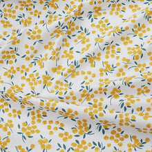 Load image into Gallery viewer, 160x50cm Cotton Chino Fruit Pineapple Strawberry Peach Dress Cloth, Bed Sheet Tablecloth Handmade Shell Fabric