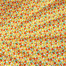 Load image into Gallery viewer, 160x50cm Cotton Chino Fruit Pineapple Strawberry Peach Dress Cloth, Bed Sheet Tablecloth Handmade Shell Fabric