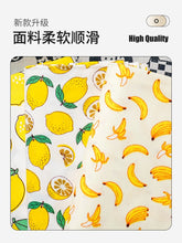Load image into Gallery viewer, 160x50cm Cotton Chino Fruit Pineapple Strawberry Peach Dress Cloth, Bed Sheet Tablecloth Handmade Shell Fabric