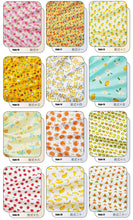 Load image into Gallery viewer, 160x50cm Cotton Chino Fruit Pineapple Strawberry Peach Dress Cloth, Bed Sheet Tablecloth Handmade Shell Fabric