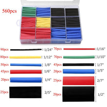 Load image into Gallery viewer, 164-800pcs Heat Shrink Tubing Thermoresistant Tube Heat Shrink Wrapping Kit Electrical Connection Wire Cable Insulation Sleeving