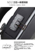 Load image into Gallery viewer, Bicycle Messenger bag for Travel or Business