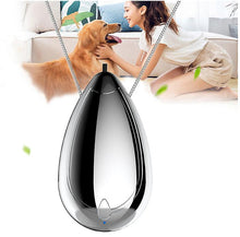 Load image into Gallery viewer, White Air Purifier Necklace Negative Ion Air Freshener Zf0513