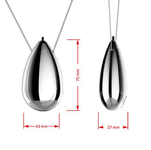 Load image into Gallery viewer, White Air Purifier Necklace Negative Ion Air Freshener Zf0513