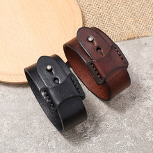 Load image into Gallery viewer, Jewelry Wish Popular Retro Simple Men's Cattle Leather Bracelet Bracelet