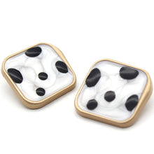 Load image into Gallery viewer, 5pcs/Set Clothing Decorative Buttons Metal Buttons Square Decoration Coat Buttons