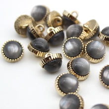 Load image into Gallery viewer, 5pcs/Set Clothing Decorative Buttons Metal Cufflink Square round Pearlescent Sweater Button