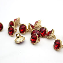 Load image into Gallery viewer, 5pcs/Set Clothing Decorative Buttons Metal Cufflink Square round Pearlescent Sweater Button