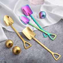 Load image into Gallery viewer, Stainless Steel Flat Spoon Sorbet Spoon
