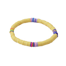 Load image into Gallery viewer, Bracelet Multicolored Tassel Polymer Clay Shell Bohemian Bracelet
