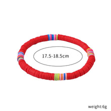 Load image into Gallery viewer, Bracelet Set Bracelet Multicolored Tassel Polymer Clay Shell Bohemian Bracelet