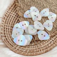 Load image into Gallery viewer, 5pcs/set irregular resin buttons, two eye triangular plum blossom shirt, skirt decoration buttons