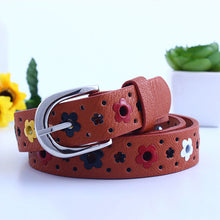Load image into Gallery viewer, For Children and Kids Belt Korean Style Flower Butterfly Hollow Children's Casual Pin Buckle Belt