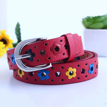 Load image into Gallery viewer, For Children and Kids Belt Korean Style Flower Butterfly Hollow Children's Casual Pin Buckle Belt