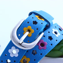 Load image into Gallery viewer, For Children and Kids Belt Korean Style Flower Butterfly Hollow Children's Casual Pin Buckle Belt