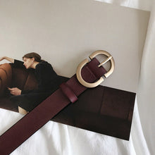 Load image into Gallery viewer, Belt Versatile High Quality Casual Belt Women's Leather Two-Layer Belt Slim Waist Belt