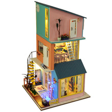 Load image into Gallery viewer, DIY Dollhouse Kit Wooden Building Model Creative Toy Birthday Gift