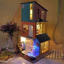Load image into Gallery viewer, DIY Dollhouse Kit Wooden Building Model Creative Toy Birthday Gift