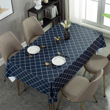 Load image into Gallery viewer, Tablecloth Waterproof Oil-Proof Simple Solid Color PVC Table Cloth
