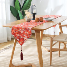 Load image into Gallery viewer, Japanese Style Cotton Linen Table Runner Plaid Tea Mat Zen Linen Retro Japanese Style Tablecloth Plate Mat Tablecloth