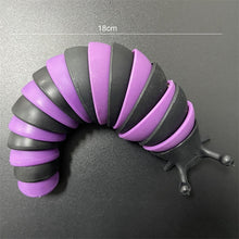 Load image into Gallery viewer, 18CM 14CM Colorful Fidget Toy Slug Articulated Flexible 3D Slug Lobster Shark Fidget Toy Relief Anti-Anxiety Sensory Kids Toys