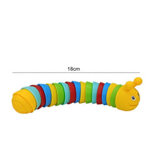 Load image into Gallery viewer, 18CM 14CM Colorful Fidget Toy Slug Articulated Flexible 3D Slug Lobster Shark Fidget Toy Relief Anti-Anxiety Sensory Kids Toys