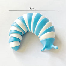 Load image into Gallery viewer, 18CM 14CM Colorful Fidget Toy Slug Articulated Flexible 3D Slug Lobster Shark Fidget Toy Relief Anti-Anxiety Sensory Kids Toys